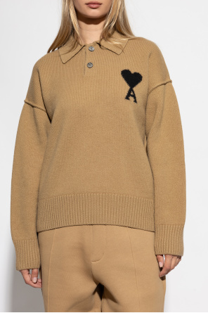 Ami Alexandre Mattiussi Polo de lã