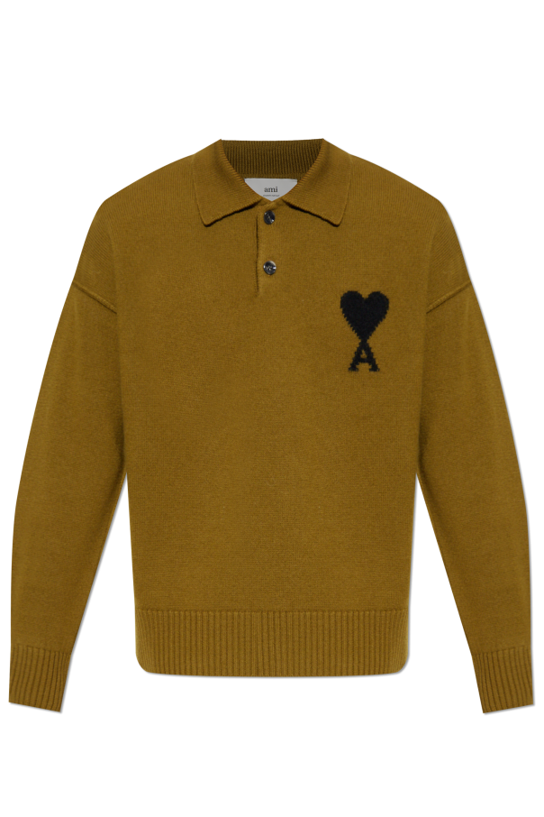 Wool polo od Ami Alexandre Mattiussi