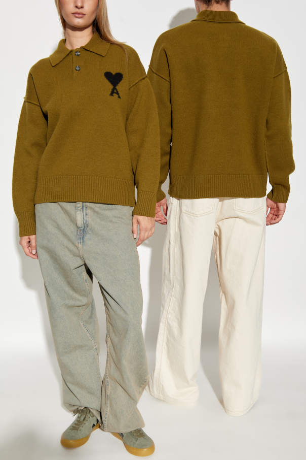 Ami Alexandre Mattiussi Wool polo