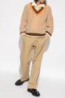 Wales Bonner beige ‘Saint’ sweater