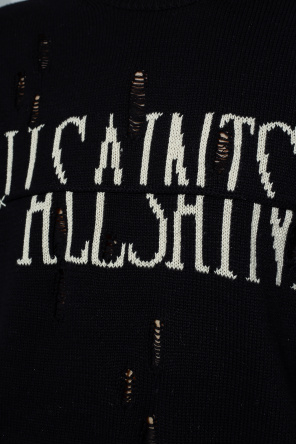 AllSaints ‘Vandal’ sweater with logo