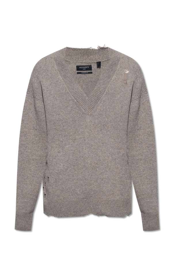 AllSaints ‘Vicious’ sweater with vintage effect