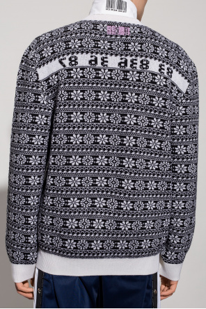 VTMNTS Patterned Palm sweater