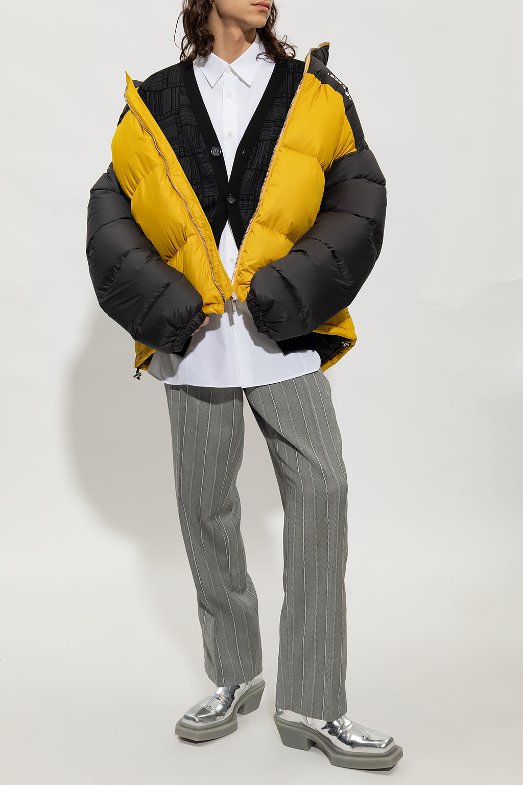 VTMNTS padded down hooded jacket