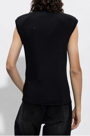 VTMNTS Turtleneck sweater with padded shoulders