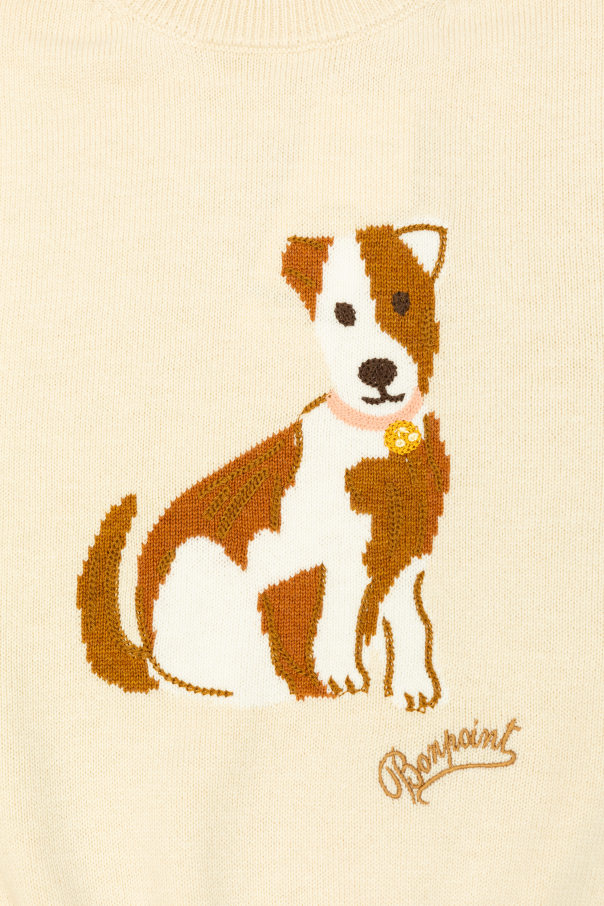 Bonpoint  Sweater with a dog motif
