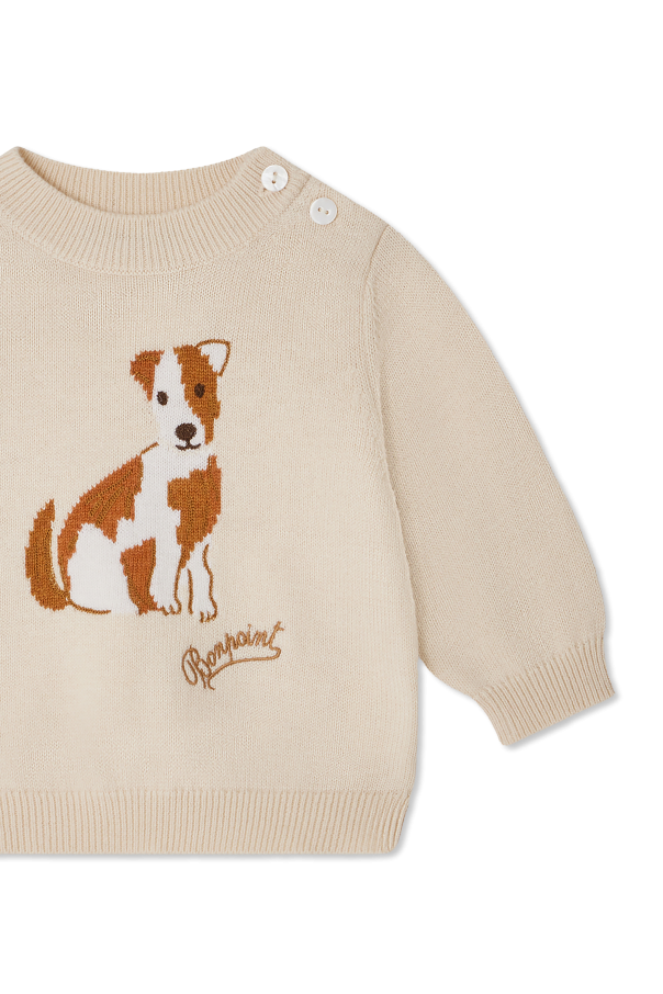 Bonpoint  Sweater with dog motif
