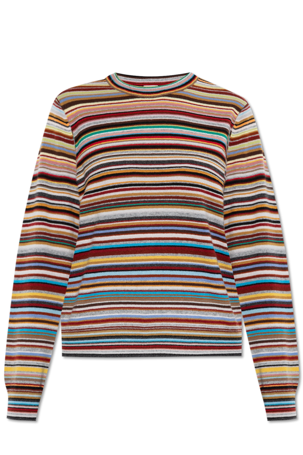 Paul Smith Sweter ze wzorem w paski