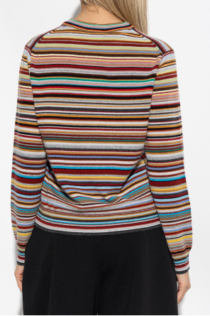 Paul Smith Sweter ze wzorem w paski