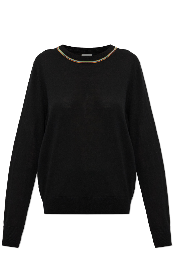 Wool sweater with a crew neck od Paul Smith