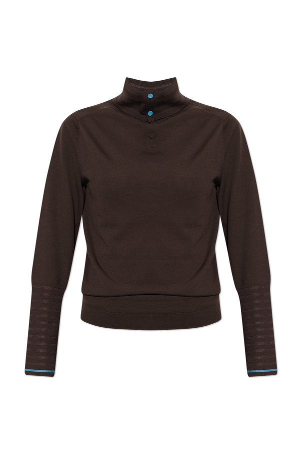 Fitted wool turtleneck od Paul Smith