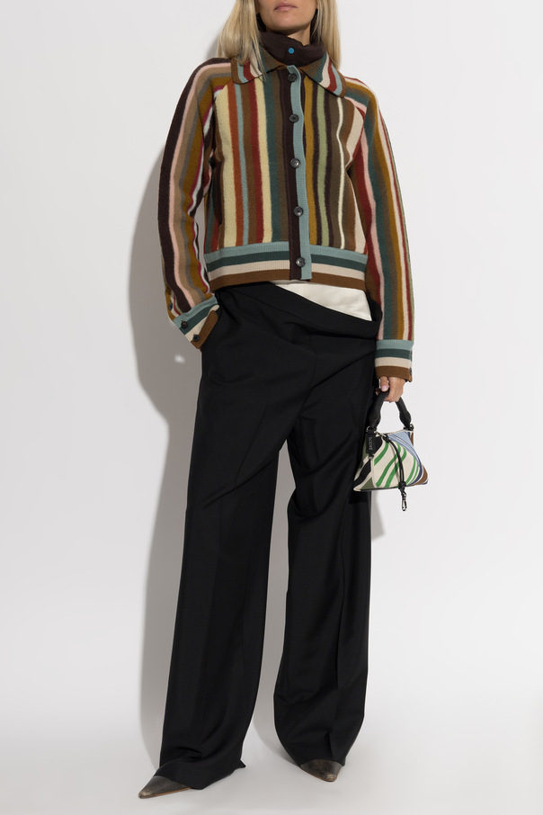 Paul Smith Wool cardigan with collar