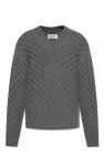 Officine Generale GREY Wool Sweater