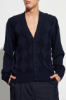 Officine Generale NAVY BLUE Wool Cardigan