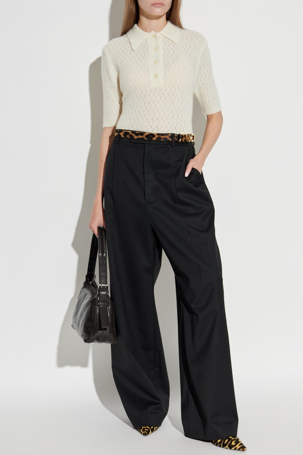 Officine Generale Lace polo ‘Naya’