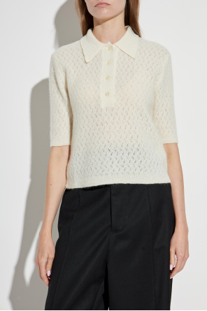 Officine Generale Lace polo ‘Naya’