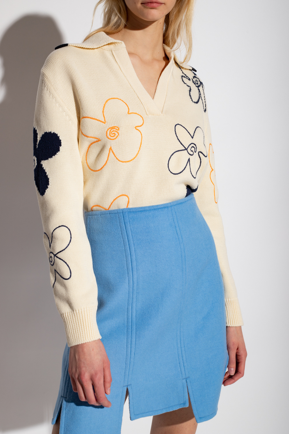 PS Paul Smith Sweater with floral motif