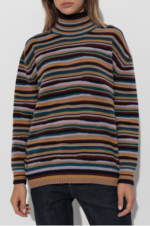 PS Paul Smith Striped Turtleneck