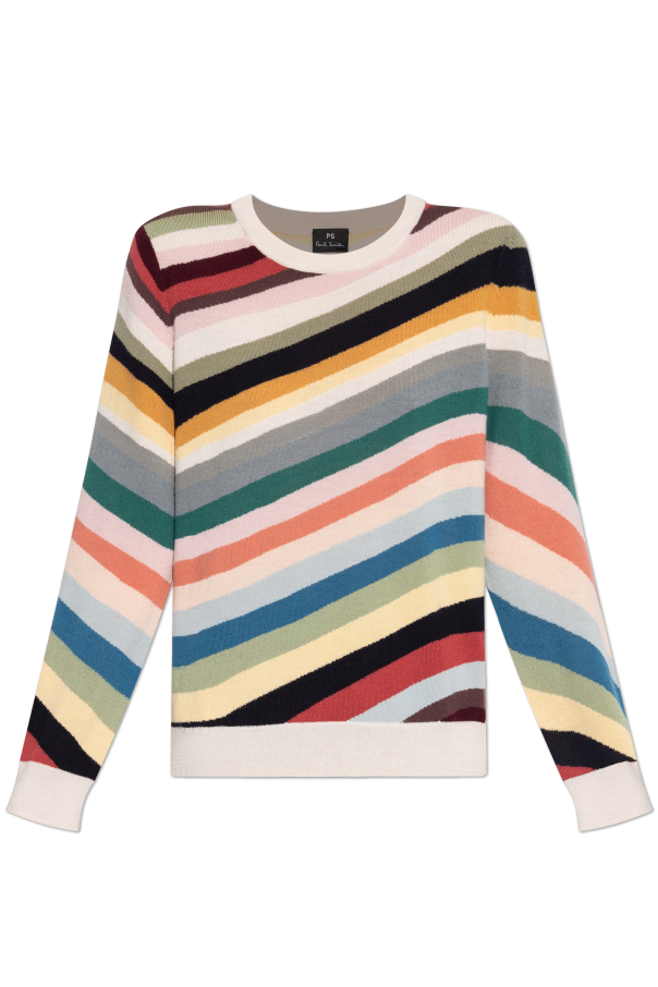 Sweater with striped pattern od PS Paul Smith
