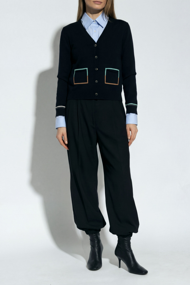PS Paul Smith Cárdigan con bolsillos