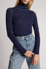 PS Paul Smith Ribbed turtleneck Kurzarm sweater