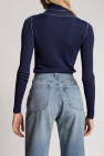 PS Paul Smith Ribbed turtleneck Kurzarm sweater