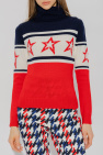 Perfect Moment MULTICOLOUR ‘Chopper’ wool turtleneck sweater