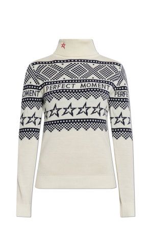 Wełniany golf z logo