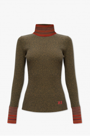 ‘fusion’ turtleneck sweater od Wales Bonner