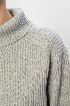 greca hoodie versace field sweater  field sweater with band collar