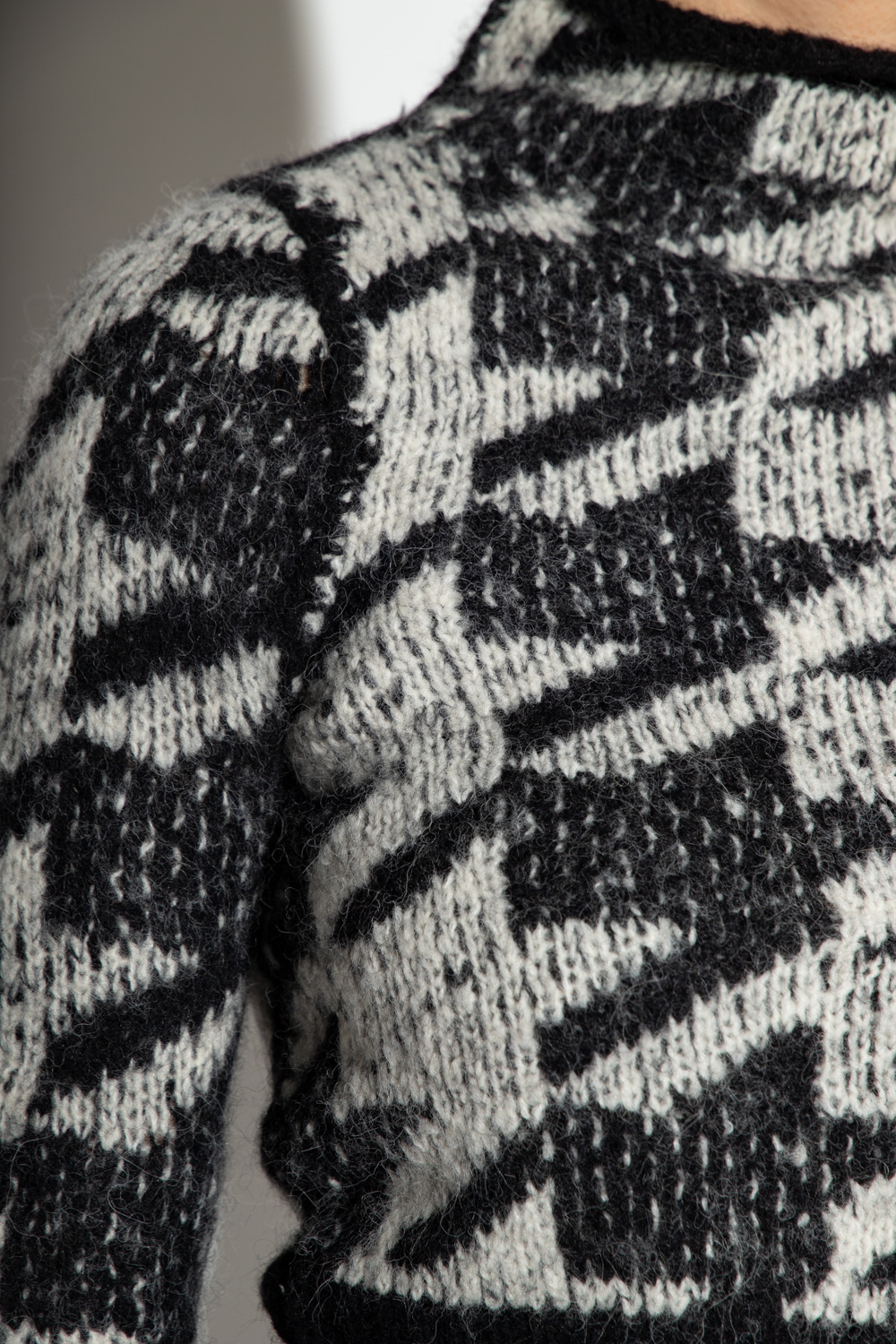 Rag & Bone  ‘Edith’ patterned Team sweater