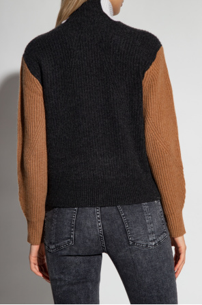 hide and seek college hooded sweatshirt black  Cashmere sweater