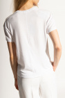 Tee Shirt stretch printé 1451  V-neck top