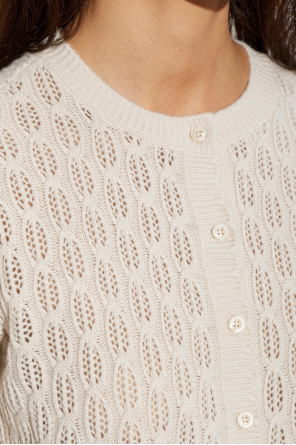 FRAME Wool cardigan with short sleeves