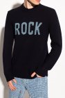 Boys Animal Black Jacket Wool sweater