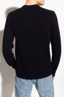 Boys Animal Black Jacket Wool sweater