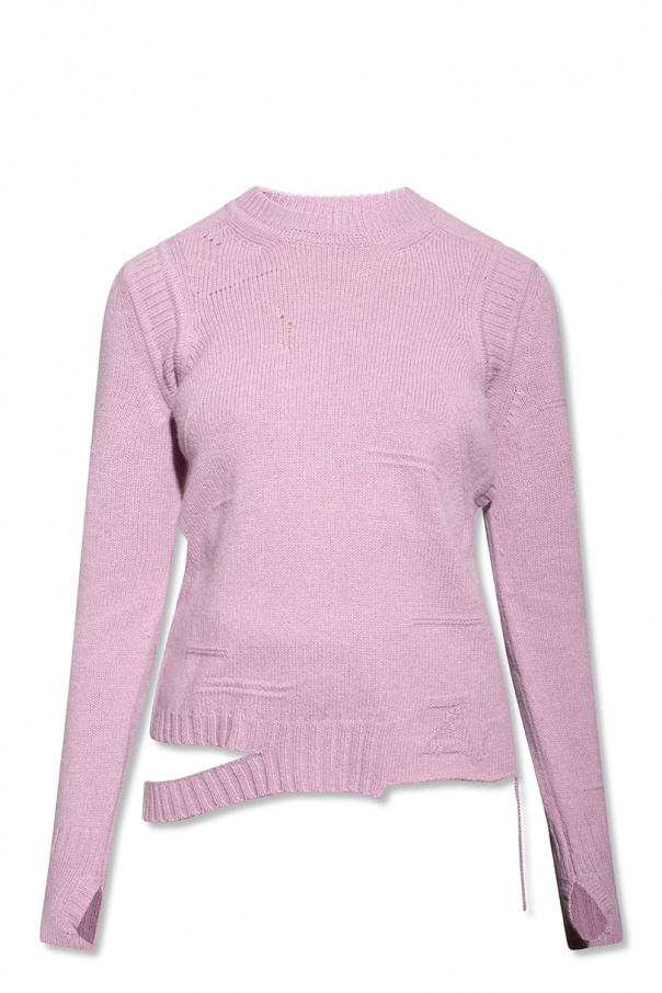 Zadig & Voltaire UGG fleece-texture sweatshirt Grau