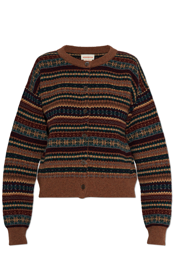 ‘Ada Fairisle’ wool cardigan od &Daughter