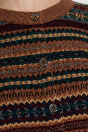 &Daughter Vlnený kardigán ‘Ada Fairisle’