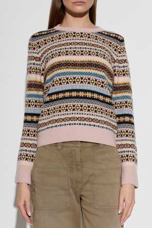 &Daughter ‘Kilda Shrunken Fairisle’ wool jumper