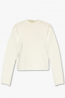 Proenza Schouler White Label cream Sweater with slit