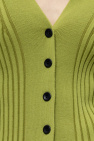 Proenza Schouler White Label GREEN Ribbed cardigan