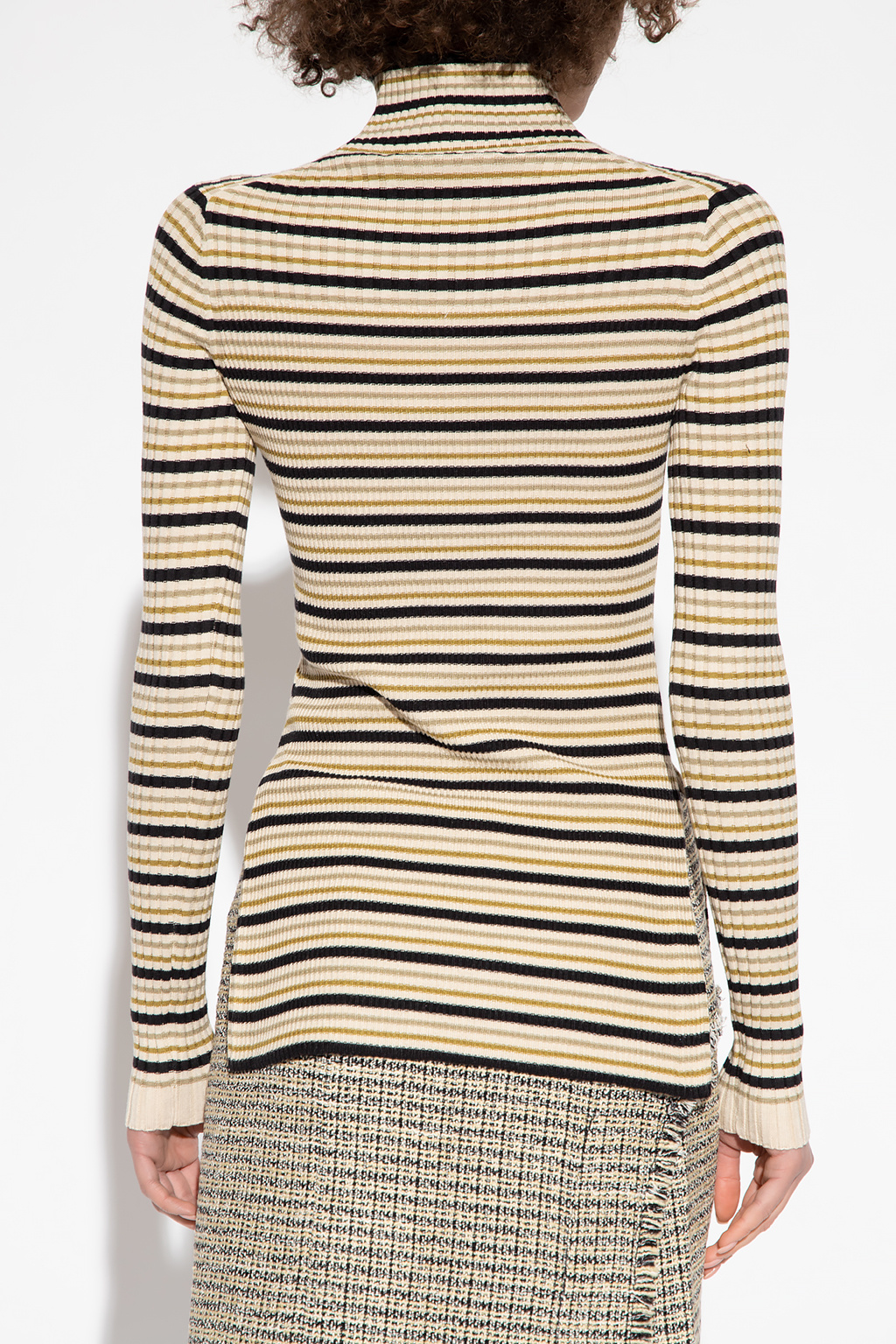 Bukser med lige ben til Kvinder proenza Abito Schouler White Label Silk turtleneck sweater