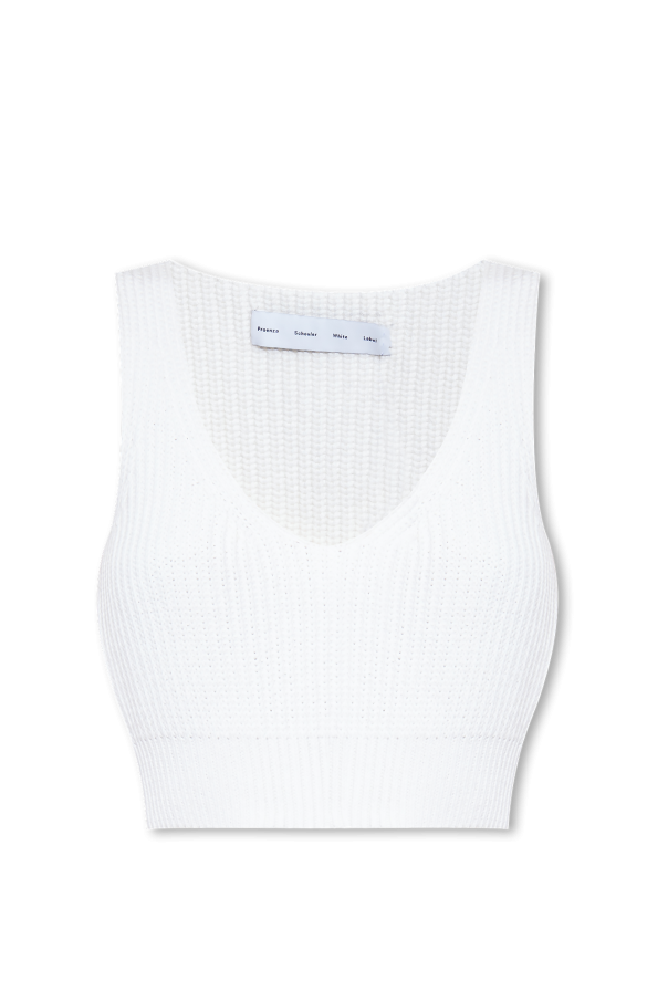 Proenza Schouler White Label Ribbed tank top