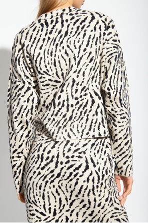 Proenza Schouler White Label Sweater with animal motif