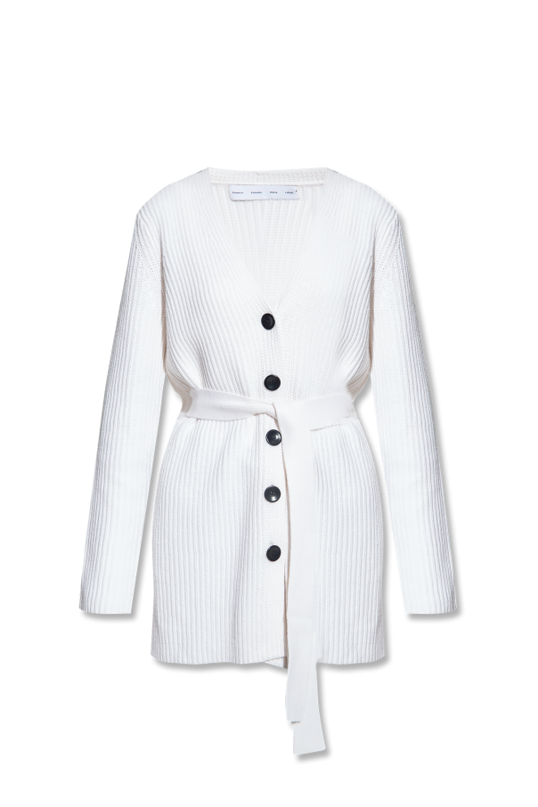 Proenza Schouler White Label Belted cardigan
