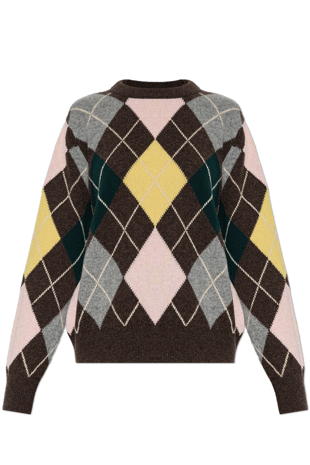 &Daughter ‘Ava Argyle’ wool jumper
