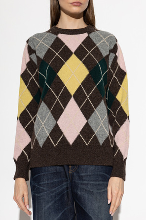 &Daughter ‘Ava Argyle’ wool jumper