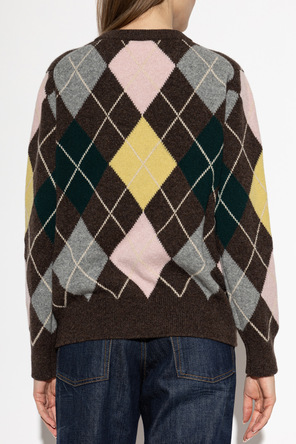 &Daughter ‘Ava Argyle’ wool jumper