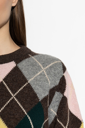 &Daughter ‘Ava Argyle’ wool jumper
